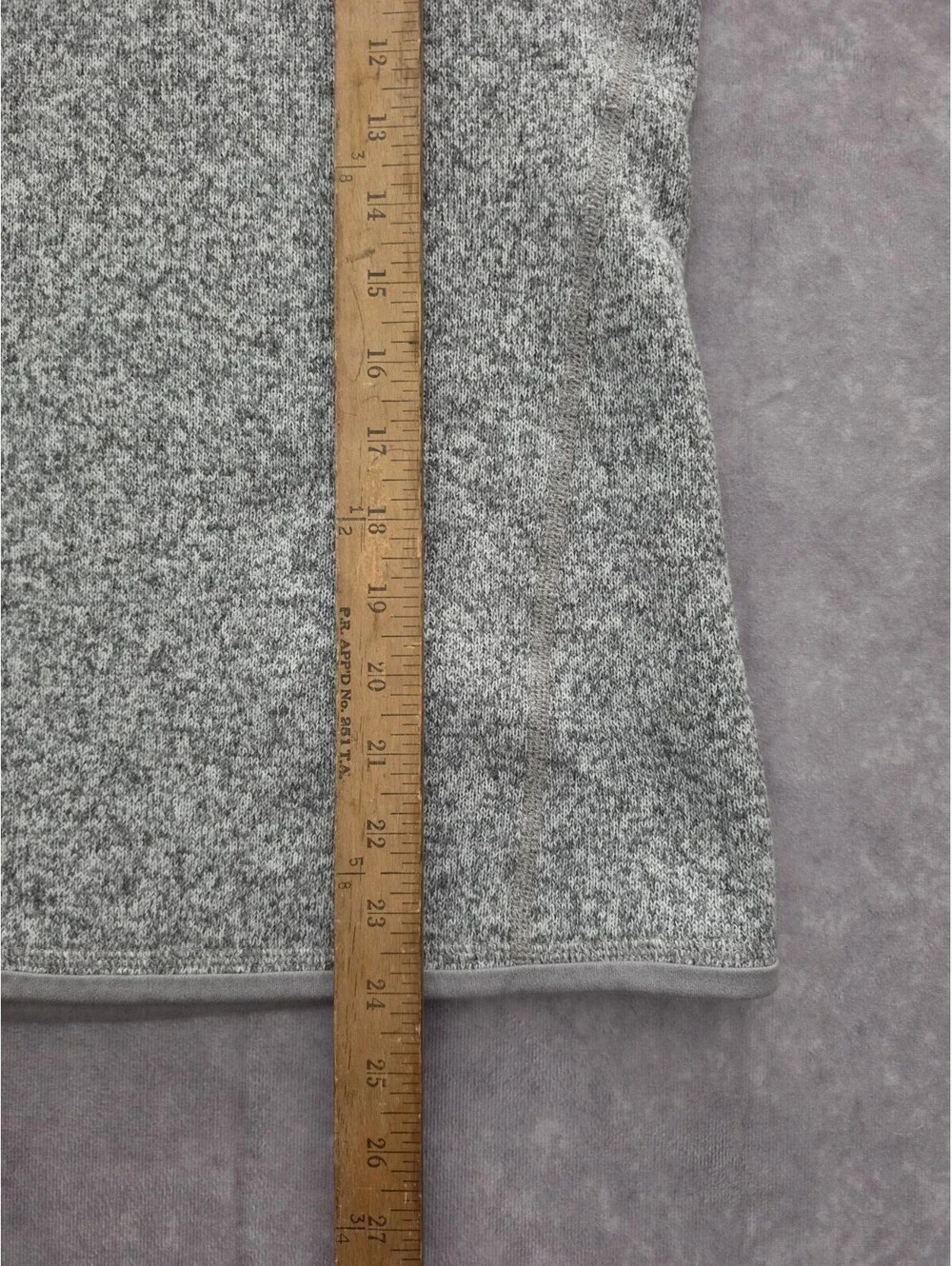 Patagonia Better Sweater 1/4 Zip Fleece Pullover Women's Medium Gray Cozy Jacket